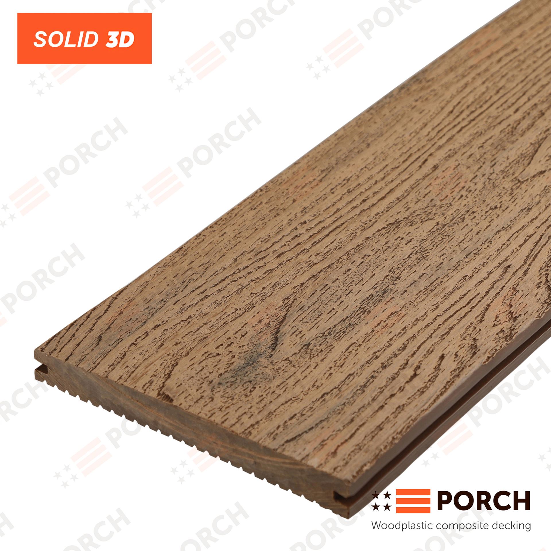 Дошка терасна Porch Solid 3D