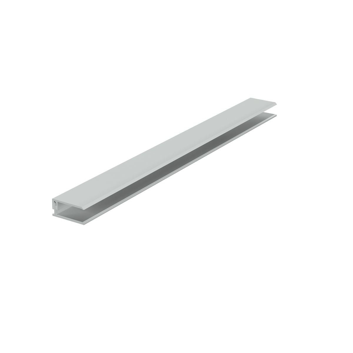Планка фінішна KERRAFRONT FS-252 Silver Grey 3 м