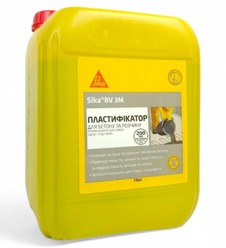Sika BV 3M Пластифікатор для теплих підлог 10кг