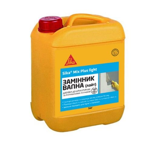 Sika MixPlus light  Пластифікатор, замінник вапна 5кг