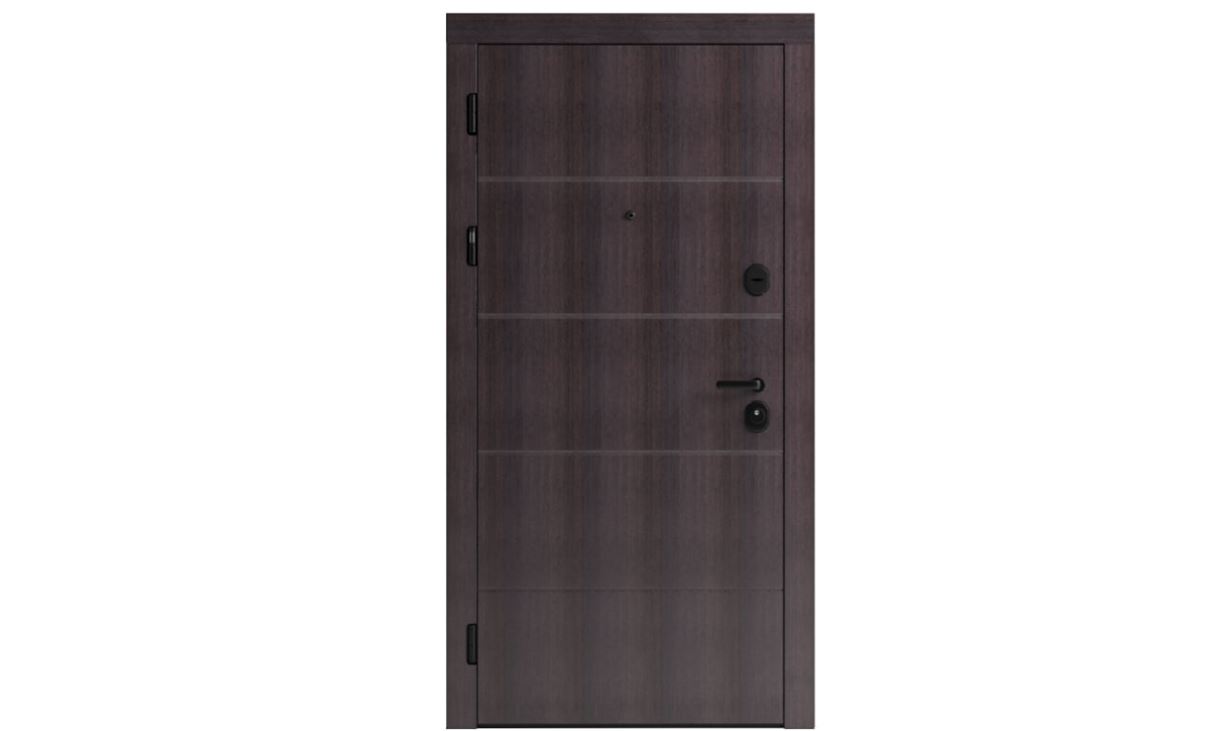 ВХІДНІ ДВЕРІ F107 Standart street Палісандр