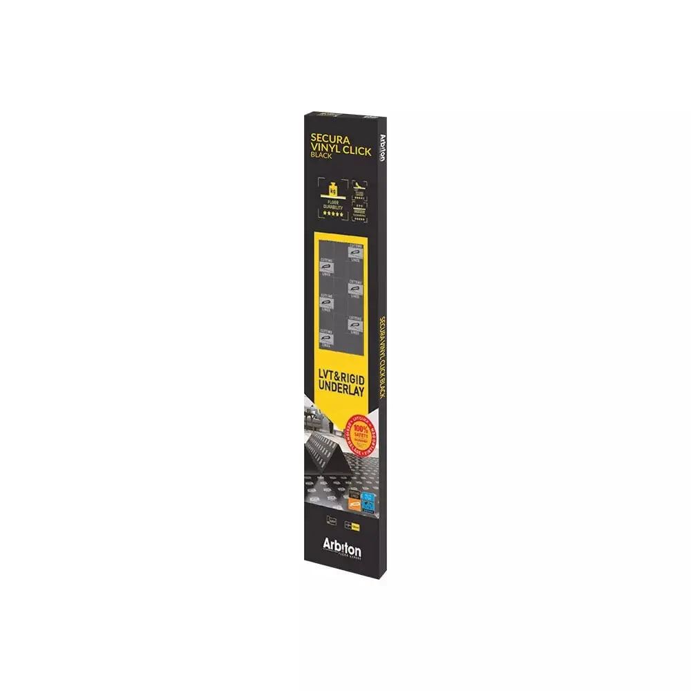 Підкладка для вінілових підлог Secura Vinyl Click Black