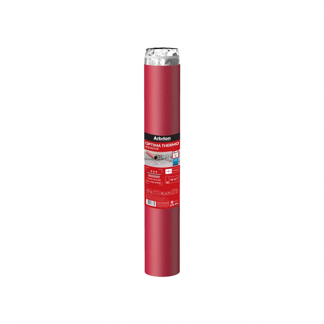 Підкладка Arbiton Optima Thermo Aquastop 1,5 мм PEHD + пароізоляція