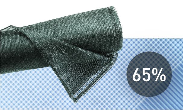Cітка полімерна для затінювання 65% (4*50м)!